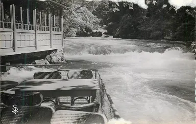 Vista do torrente da Durance — varanda de madeira — editor S.L. n° 103