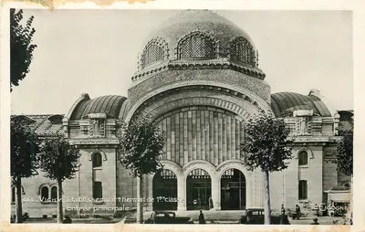 Vichy — Établissement thermal de 1ère classe — Entrée principale — J. Gogne