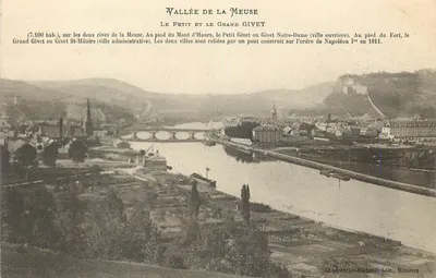 Vale da Meuse — O Pequeno e o Grande Givet — Charpentier-Richard, Mézières