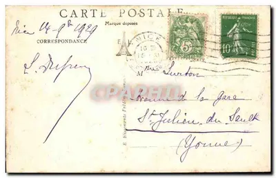 Nice — Ogród Albert I i Aleja Verdun — FL — Rewers