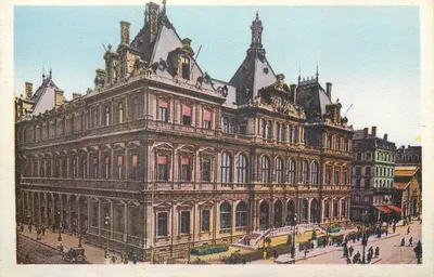 Hotel de Ville de Lille — vista panorâmica — editor não visível