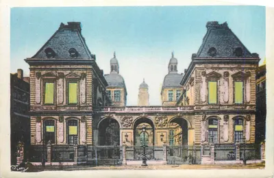 Hôtel de Ville de Lille — vista geral — editor impr. C. Remy