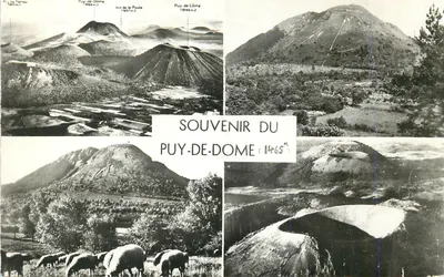Puy-de-Dôme — Lembrança do Puy-de-Dôme (1465 m) — Editor não visível