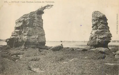 Royan — Les Roches Isolées de Vallières — Collection Victor Billand, Royan