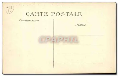 Fontainebleau — La Cour des Adieux — Editore E.D. n°548 — Verso