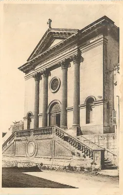 Igreja de Santa Maria — fachada neoclássica — editor desconhecido