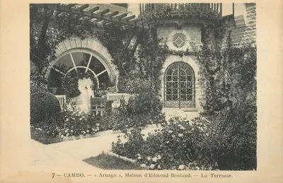 Cambo — « Arnaga », Casa de Edmond Rostand — A Terrasse