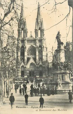 Marselha - Igreja dos Reformados e Monumento dos Mobiles — E.L. n°5