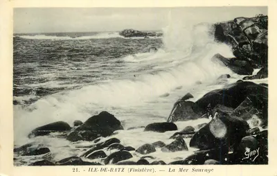Ilha de Batz (Finistère) — O Mar Selvagem — Gaby