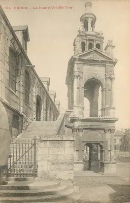 Rouen — A alta Torre Velha — editor não identificado, n° de série 121