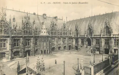 Rouen - Palácio de Justiça (Conjunto) — C.V. 286