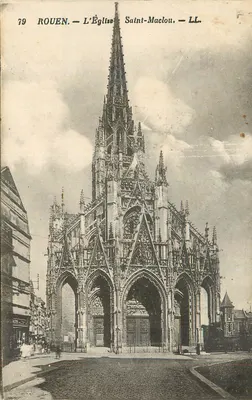 Rouen — A Igreja de São Maclou — LL. — n°79