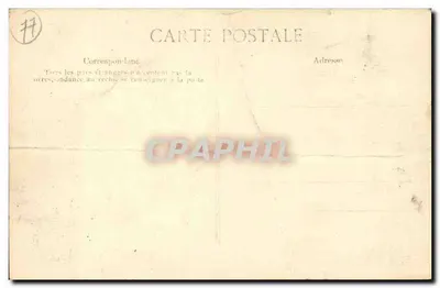 Inauguração da Casa de Aposentadoria dos Artistas Líricos — 14 de Maio de 1912 — A Tribuna Presidencial — Editor: Le Mels, 25, rue Claude-Stein, Paris — Verso