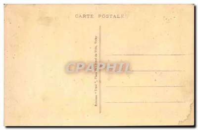 A Auvergne Antiga — A Bourrée — Editor Ideal, n° 275 — Verso