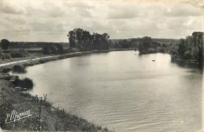 O rio em Mignon — vista panorâmica — S. Mignon, n° 52