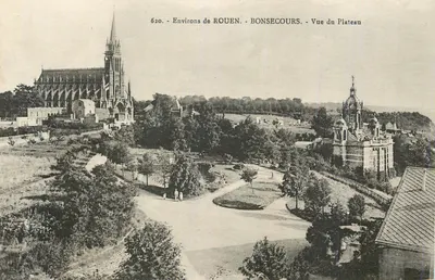 BONSECOURS — Vista do Plateau — Ao redor de ROUEN