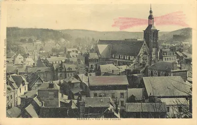 Bernay — Vista de Voo — Cliché G. Louvet