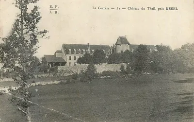 Castelo do Theil — La Corrèze — 51 — perto de USSEL