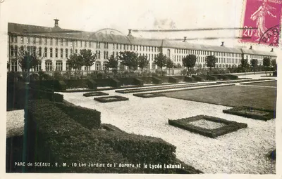 Parque de Sceaux — Jardins de l'Aurore e o Lycée Lakanal — E.M. 10