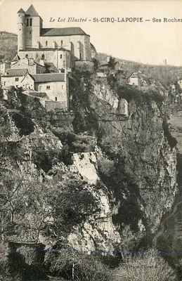 St-Cirq-Lapopie — Seus Rochos — Le Lot Illustré