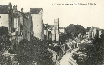 Castelo-Landon — Torre St-Thugal e St-Séverin