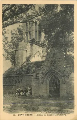 Pont-l'Abbé — Entrada da Igreja Lambourg