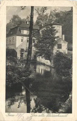 Gera — La vieille art de l'eau — éditeur Gera und Wasserwerk