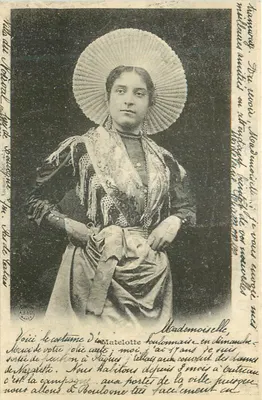 Mademoiselle Matelotte Boulomaine — traje de bailarina — editor A.S.A.C. Paris