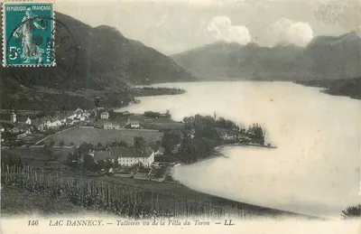 Lago Dannecy — Talloires visto da Villa du Toron — LL. — 146