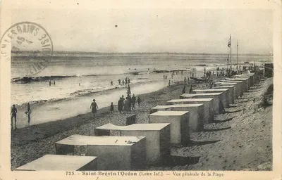 Saint-Brévin-l'Océan (Loire Inf.) — Vista geral da Praia — n°723