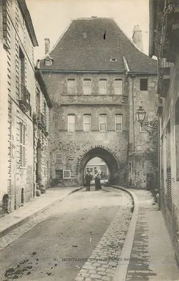 Mortagne (Orne) — Portal Saint-Denis — Foto A. M. L. Art. Editor Grandschaeff & Méniguet
