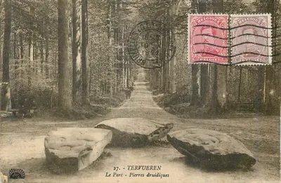 Tervueren - O Parque - Pedras druidicas — editor desconhecido, n° 27