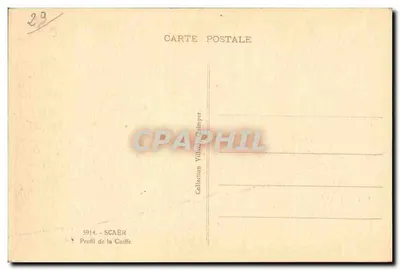 Perfil da Coiffe — SCAËR — editor SCAËR, n° 5914 — Verso
