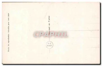 Casal amoroso — texto poético — P-C Paris n° 5589/5 — Verso