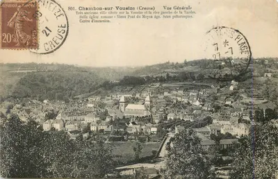 Chambon-sur-Voueize (Creuse) — Visão Geral — Editor: Chambon-sur-Voueize, n° 801