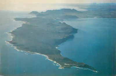 Ilha de Córsega — vista aérea — editor não visível
