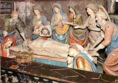 Últimos momentos de Jesus — cena da Última Dor — gravura de Graff