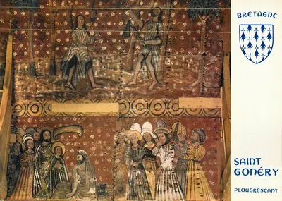 São Gonéri — frescos medievais — Bretanha