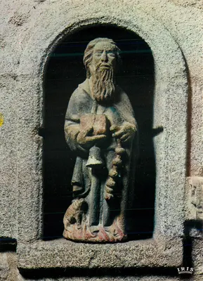 Estátua de São João Batista — editor IRIS — número de série não visível