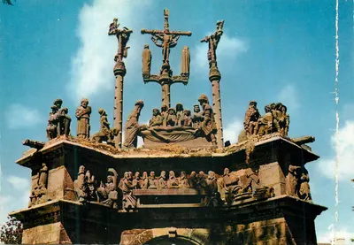 Calvaire de Santa Maria — representação da Paixão — editor desconhecido, número de série ilegível