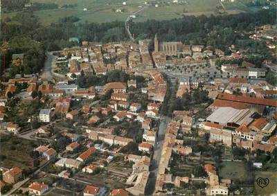 Vista aérea de Sainte-Christie — editor AS