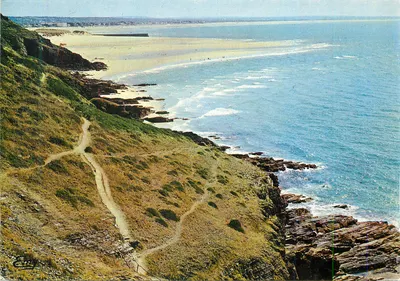 Vista da praia de Sainte-Adresse — Editor Emy