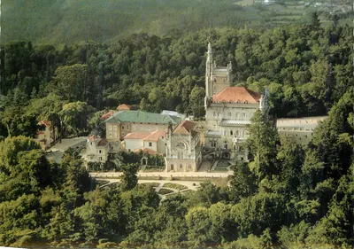 Palácio Nacional da Pena — vista aérea — editor não visível