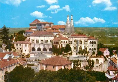 Castelo de Óbidos — vista panorâmica — editor não visível