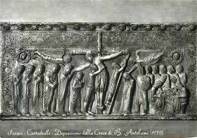 Parma — Catedral — Depositione dalla Croce di B. Antelami (1179)