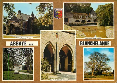 Abadia de Blanchelande — Manche — editor não visível
