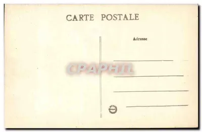 Wald von Fontainebleau — Quelle Mont-Chauvet — Künstlerische Sammlung L. M. — Rückseite