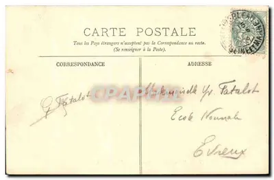 Bosque de Fontainebleau — Cueva de la Ravine — LL. — Editor LL, n° 211 — Reverso