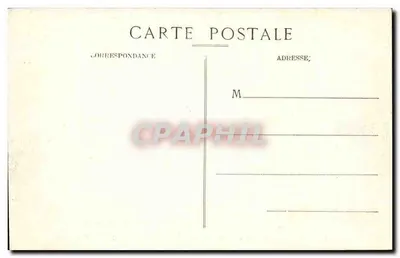 Marsella — Entrada al Puerto de La Joliette y Faro de Santa María — E. L. — Reverso