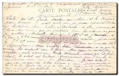 Marselha — Forte Saint-Jean e a Catedral — Verso